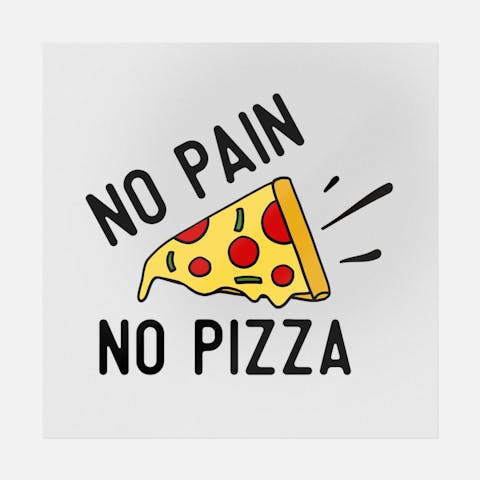 No Pain No Pizza - Ninja Transfers