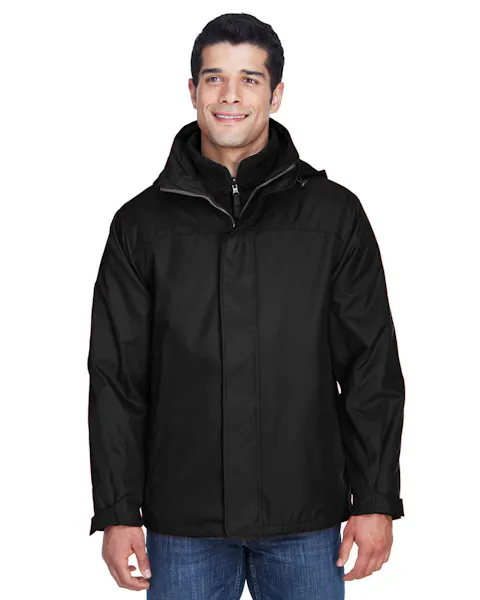 North End 88130 Adult 3 - in - 1 Jacket - Ninja Transfers