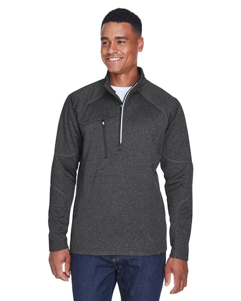 North End 88175 Adult Catalyst Performance Fleece Quarter - Zip - Ninja Transfers