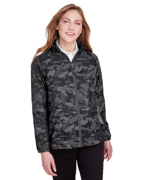 North End NE711W Ladies' Rotate Reflective Jacket - Ninja Transfers
