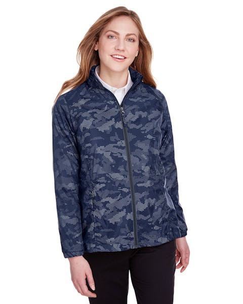 North End NE711W Ladies' Rotate Reflective Jacket - Ninja Transfers