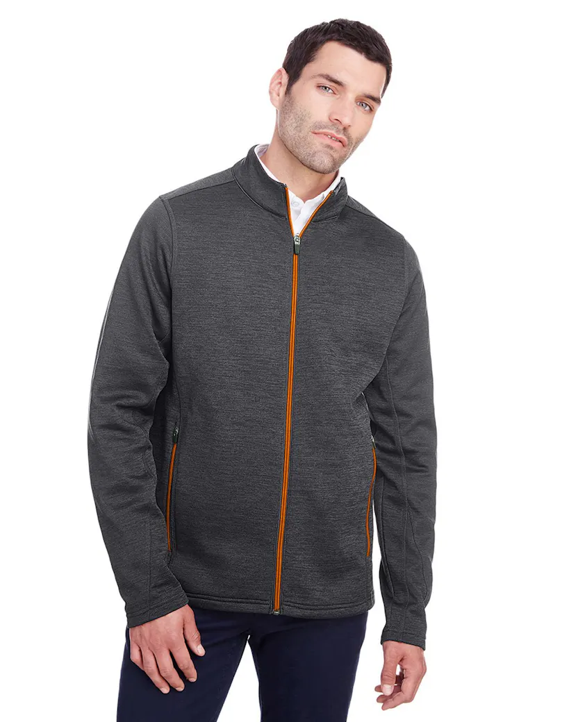North End NE712 Men's Flux 2.0 Full - Zip Jacket - Ninja Transfers