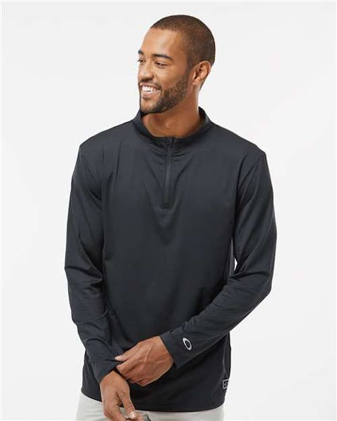Oakley FOA402997 Team Issue Podium Quarter - Zip Pullover - Ninja Transfers