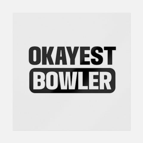Best Bowler Sticker Bowling Stickers & DTF Transfers | Buy Bowling Designs Online