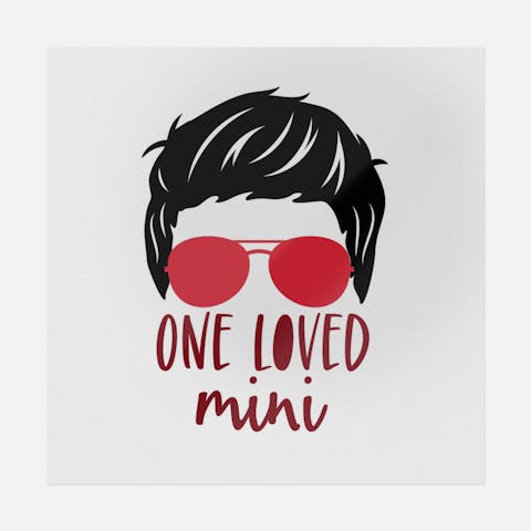 One Loved Mini Boy - Ninja Transfers