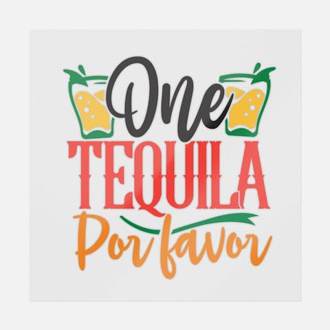 One Tequila Por Favor - Ninja Transfers