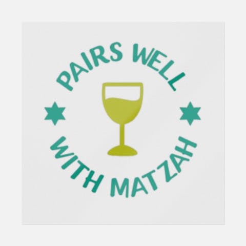 Pairs Well With Matzah - Ninja Transfers