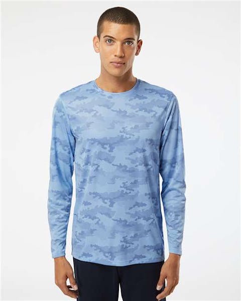 Paragon 217 Pompano Performance Camo Long Sleeve T-Shirt - Ninja Transfers