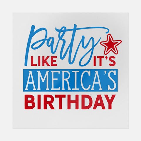 Party Like It's America's Birthday - Ninja Transfers