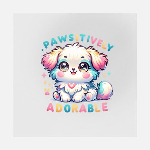 Pawsitively Adorable - Ninja Transfers