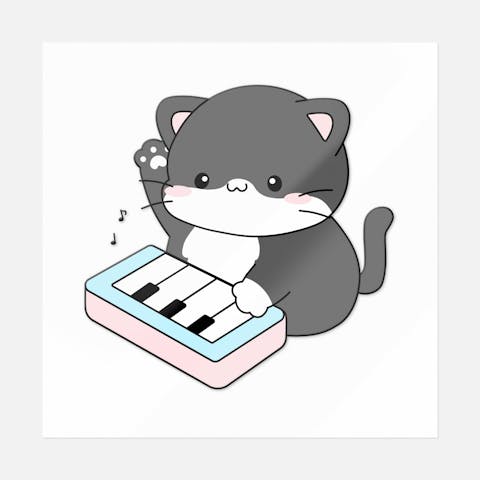 Piano Cat - Ninja Transfers