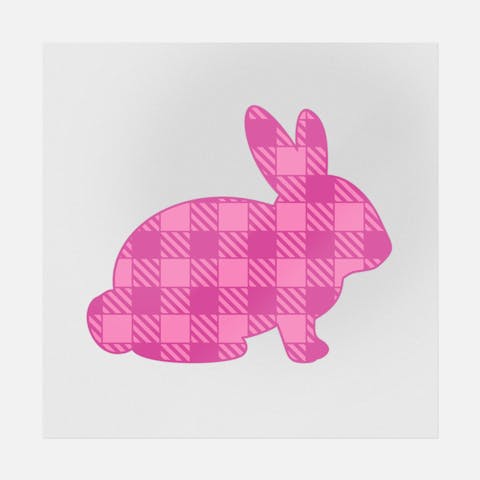 Plaid Bunny - Ninja Transfers