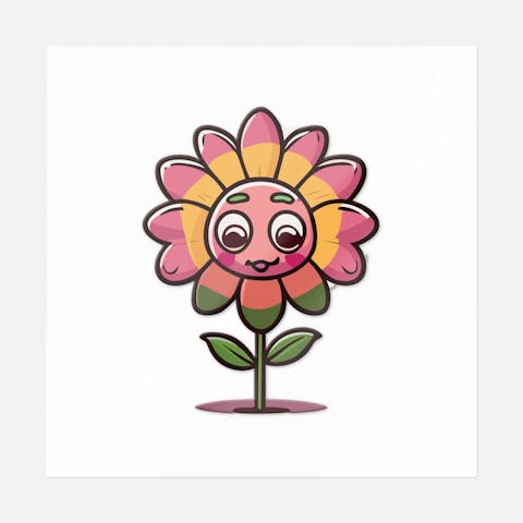 Playful Posies Flower - Ninja Transfers