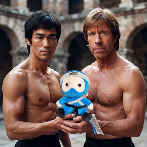 Ninja Plushie (AKA Dojo Defender)