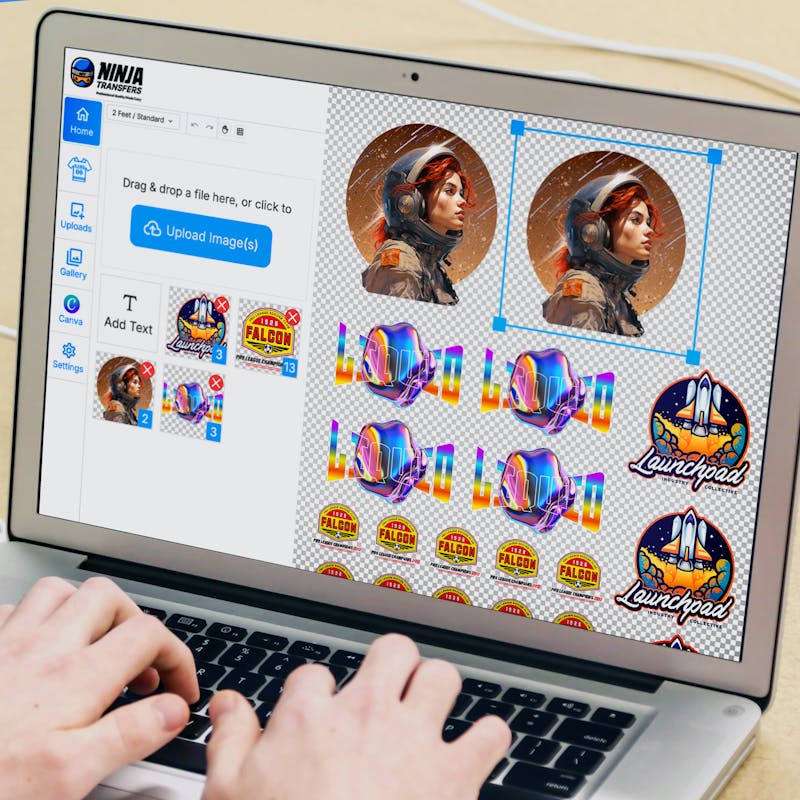 Build a DTF Gang Sheet