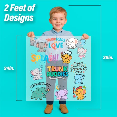 Elephants Pressables Pack