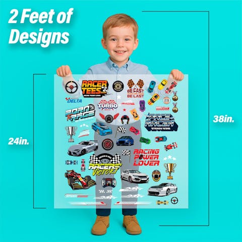 Race Cars Pressables Kit