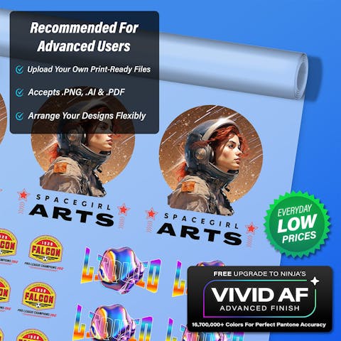 DTF Gang Sheet - Upload a Print Ready File