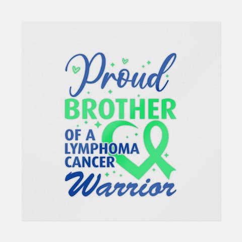 Proud Brother Of A Lymphoma Cancer Warrior - Ninja Transfers