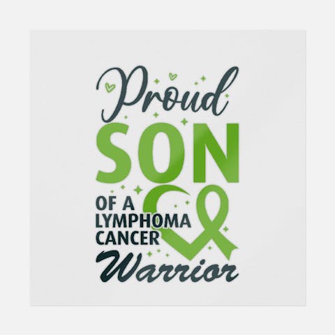 Proud Son Of A Lymphoma Cancer Warrior - Ninja Transfers