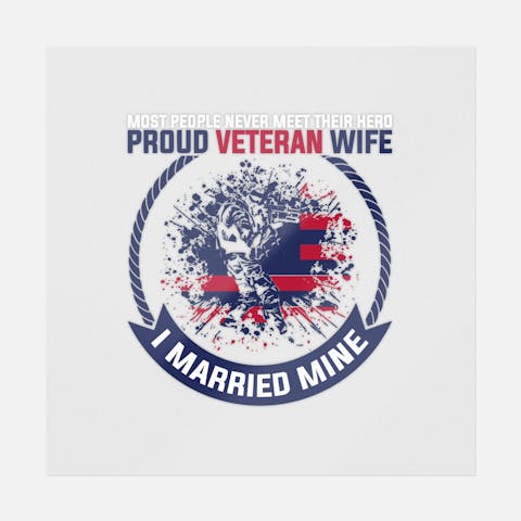 Proud Veteran Wife - Ninja Transfers