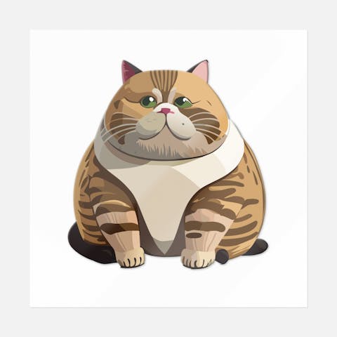 Puffy Cat - Ninja Transfers