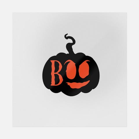 Pumpkin Boo - Ninja Transfers
