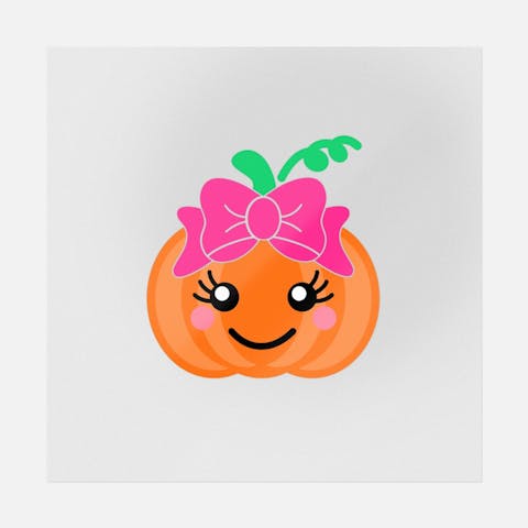 Pumpkin Smile - Ninja Transfers