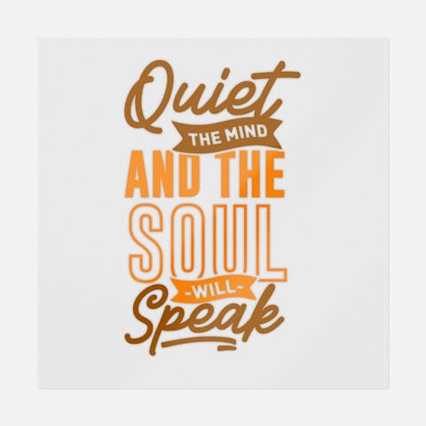 Quiet The Mind - Ninja Transfers