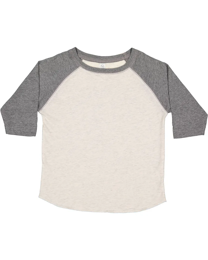 Rabbit Skins RS3330 Toddler Baseball T-Shirt - Ninja Transfers