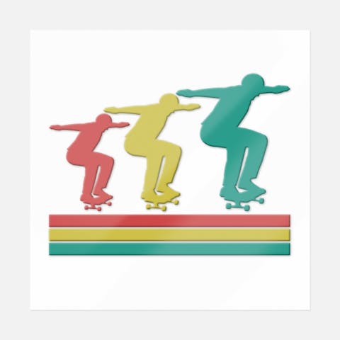 Rainbow Group Skateboarding - Ninja Transfers