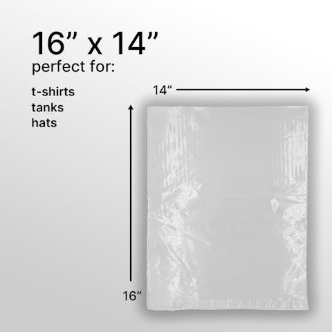 Resealable Bags for T-Shirts & Sweatshirts (100 - Pack) - Ninja Transfers