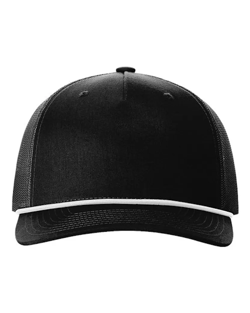 Richardson 112FPR Five - Panel Trucker with Rope Cap - Ninja Transfers
