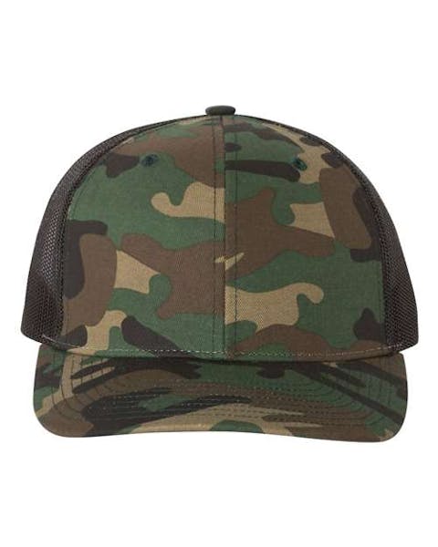 Richardson 112P Printed Trucker Cap - Ninja Transfers