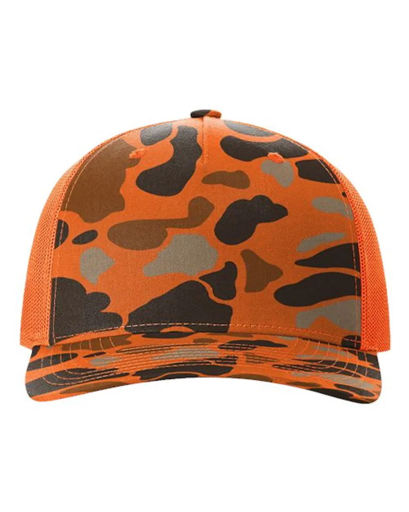 Richardson 112PFP Five - Panel Printed Trucker Cap - Ninja Transfers