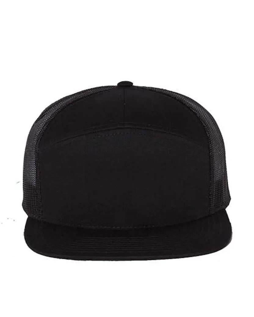 Richardson 168 Seven - Panel Trucker Cap - Ninja Transfers