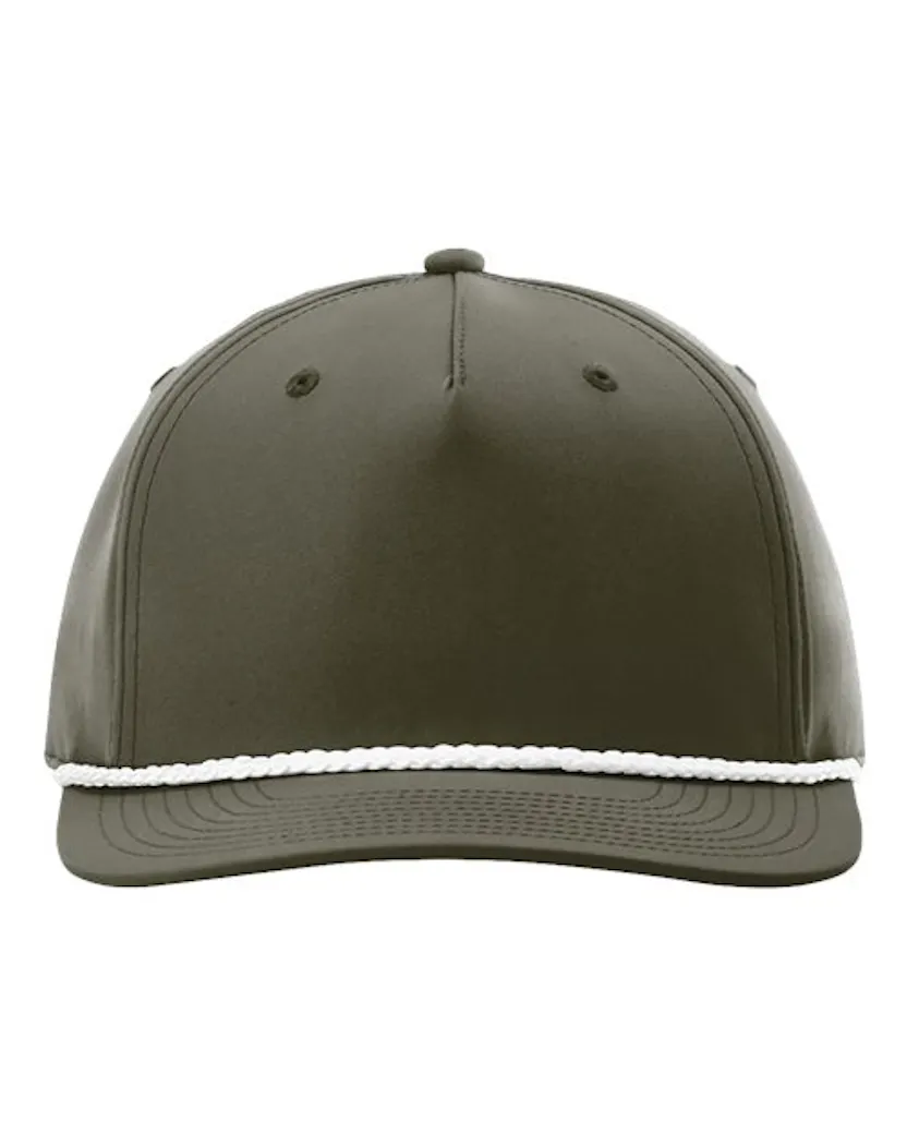 Richardson 258 Five Panel Classic Rope Cap - Ninja Transfers