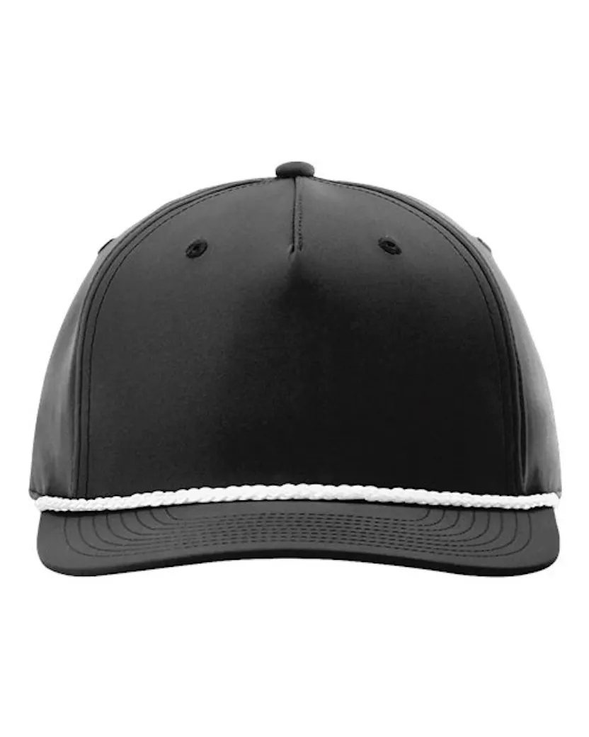 Richardson 258 Five Panel Classic Rope Cap - Ninja Transfers