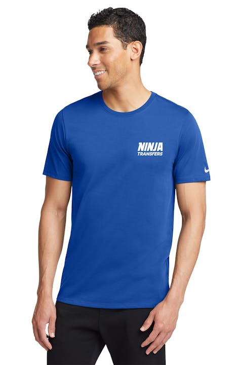 Ninja Text Nike Cotton/Poly T-Shirt