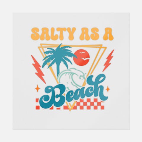 Salty As A Beach - Ninja Transfers