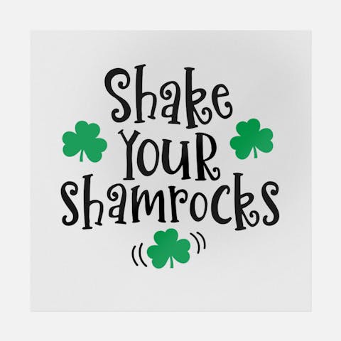 Shake Your Shamrocks - Ninja Transfers