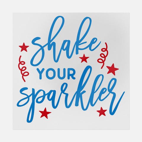 Shake Your Sparkler - Ninja Transfers