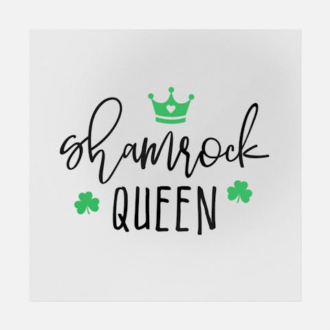 Shamrock Queen - Ninja Transfers