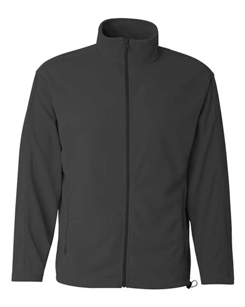 Sierra Pacific 3301 Microfleece Full - Zip Jacket - Ninja Transfers