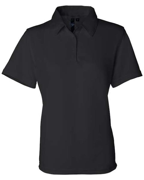 Sierra Pacific 5469 Women's Moisture Free Mesh Polo - Ninja Transfers