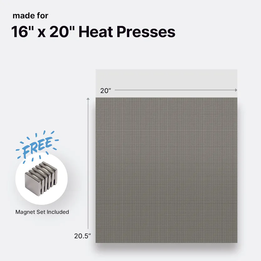 Silicone Upper Platen Cover & Garment Protector - Ninja Transfers