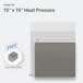 Silicone Upper Platen Cover & Garment Protector - Ninja Transfers
