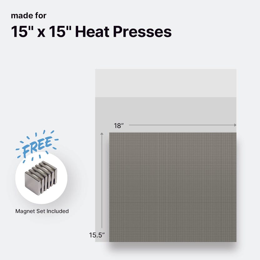 Silicone Upper Platen Cover & Garment Protector - Ninja Transfers