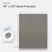 Silicone Upper Platen Cover & Garment Protector - Ninja Transfers