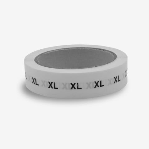 Size Label Sticker Packs (XS - 3XL) - Ninja Transfers